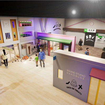 実際に街を散策しながら謎を解いていきます！