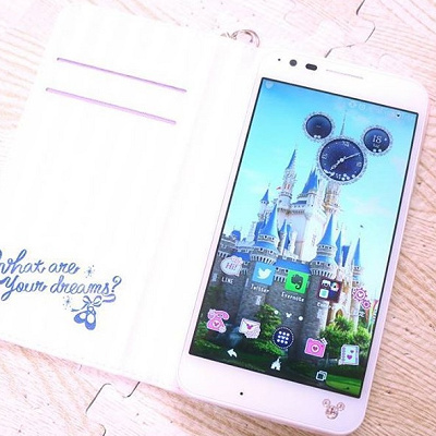 アイコンも時計もミッキー♡