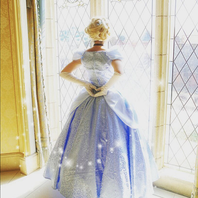 シンデレラの仮装をしてシンデレラ城に行けば、気分はプリンセスそのもの！