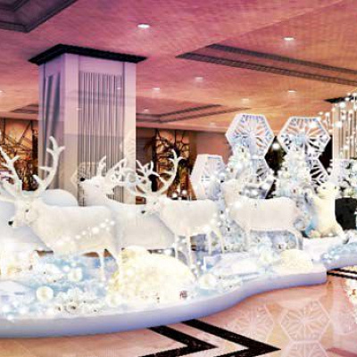 名古屋マリオットアソシアホテルのイルミネーション