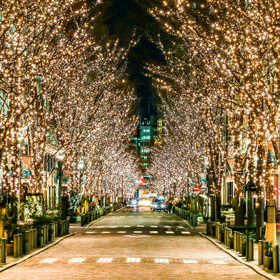 丸の内エリアのイルミネーション