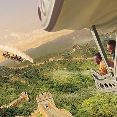 ソアリン乗車中のイメージ