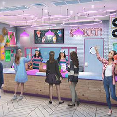 ピンククラウドの店内イメージ