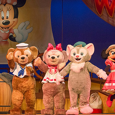 ジェラトーニ編では、ほぼずっとステージの上にいるティッピー！