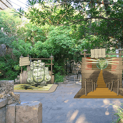 インディジョーンズのフォトスポット