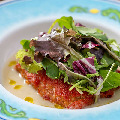 プラントベースフードとオルツォのインヴォルティーニ風