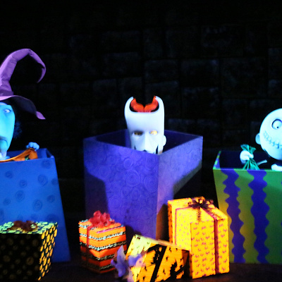 アトラクションが止まってしまうのはゴーストたちの仕業？