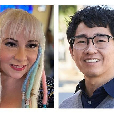 ジェニファー・コイル（左）とレオ・マツダ（右）