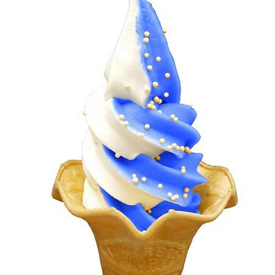 ジンベイザメをモチーフにした「ジンベエソフト」