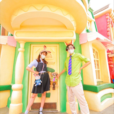 ジュディ＆ニックバウンドコーデ