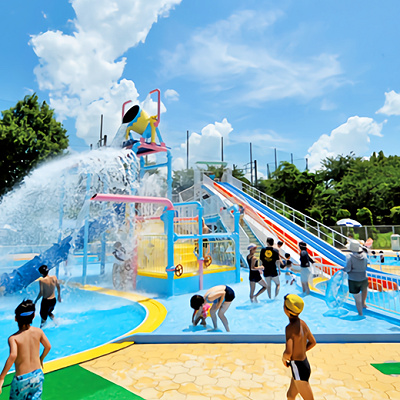 かしいかえんのプール