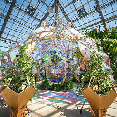 京成バラ園のアート作品