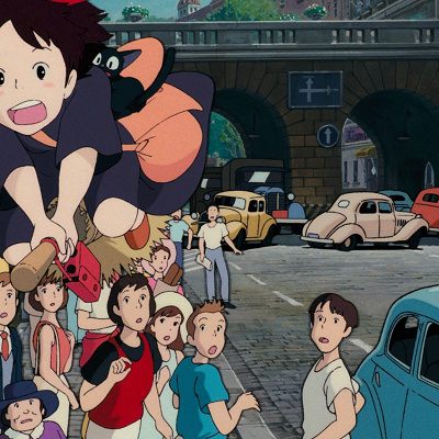 最初はコリコの街に歓迎されないキキ