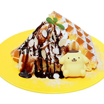 プリンくんと行くくいしんぼうツアー★チョコバナナマウンテンワッフル