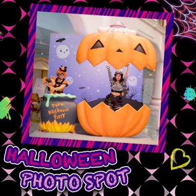 フォトスポットで記念撮影しよう！