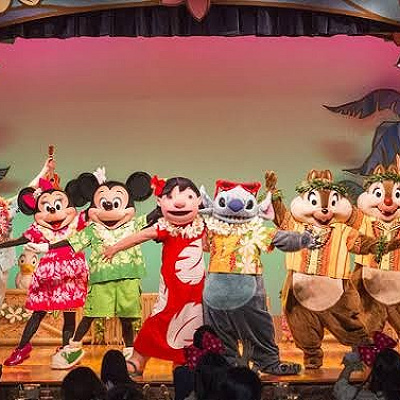 リロのルアウ＆ファン（ポリネシアンテラス・レストラン）