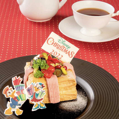 期間限定“ディズニー・クリスマス“ケーキセット