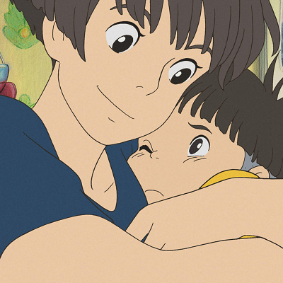 抱き合うリサと宗介