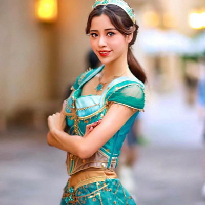 実写版ジャスミン仮装