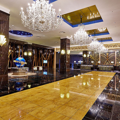 ザパークフロントホテルのロビー