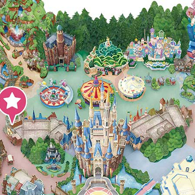 キャプテンフックス・ギャレーの場所