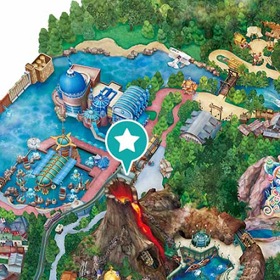 ホライズンベイ・レストランの場所 （ディズニーシー）