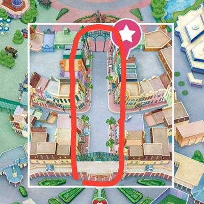 プロジェクションマッピングの場所