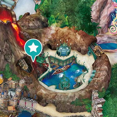 センター・オブ・ジ・アースの場所