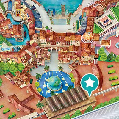   東京ディズニーシー・インフォメーションの場所