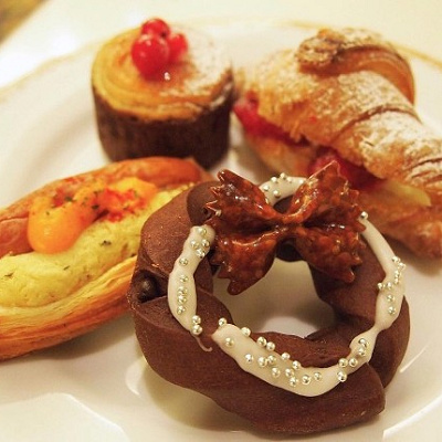 かわいいパンがいっぱい