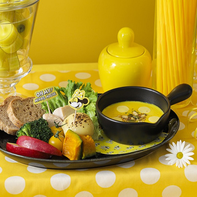 お野菜ゴロゴロ♪カボチャフォンデュ