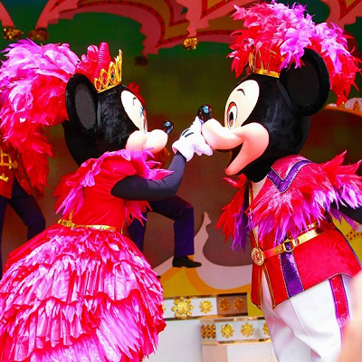 ラブラブなミッキ＆ミニー♡