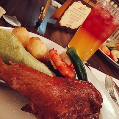 ホースシュー・ラウンドアップのランチ