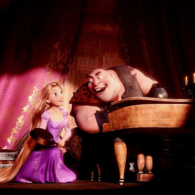 悪党たちとラプンツェルが歌うシーンが好きという人も多い