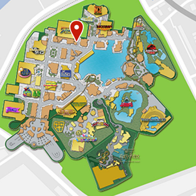 フォーティセカンド・ストリート・スタジオのマップ