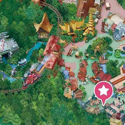 ゴールデンガリオンの地図