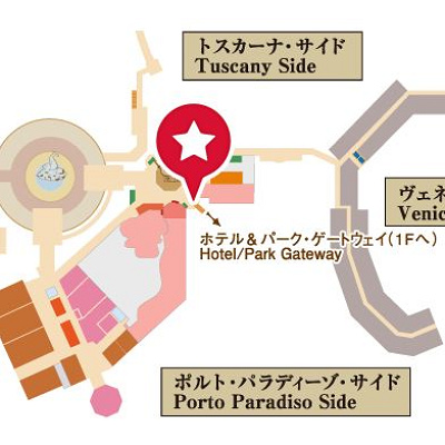 ホテル＆パーク・ゲートウェイの地図