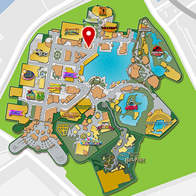 ルイズN.Y.ピザパーラーの地図