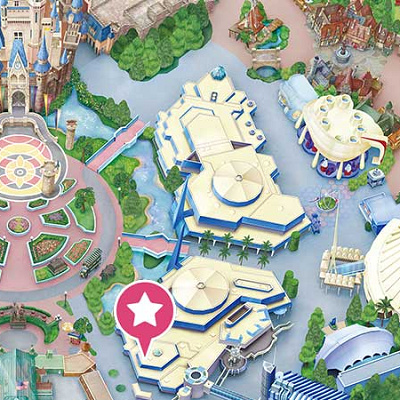 プラズマ・レイズ・ダイナーの地図