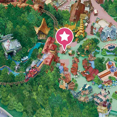 スキッパーズ・ギャレーの地図