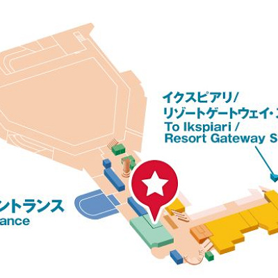 サンセット・サンドリーの地図