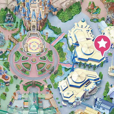 トレジャーコメットの地図