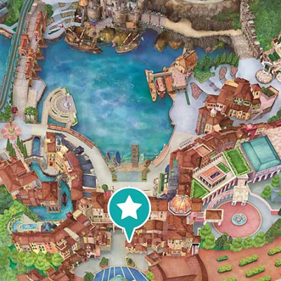 ヴァレンティーナズ・スウィートの地図