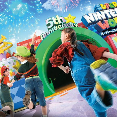 マリオエリア5周年アニバーサリーデコレーション