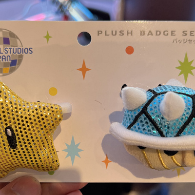 マリオカートのマスコットバッジセット（2個）