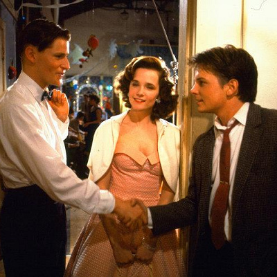 マーティとジェームス＆ロレイン／映画『バックトゥザフューチャー』