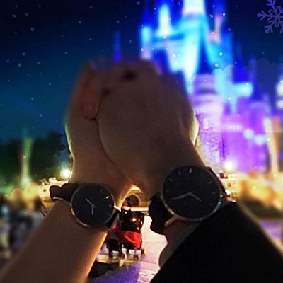 時計もお揃い！