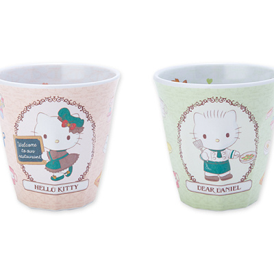 メラミンカップ　ハローキティ・ディアダニエル
