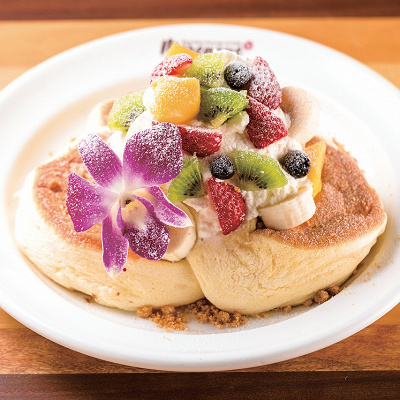 メレンゲのパンケーキ