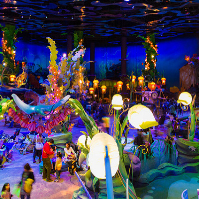 マーメイドラグーンシアターが位置するマーメイドラグーン